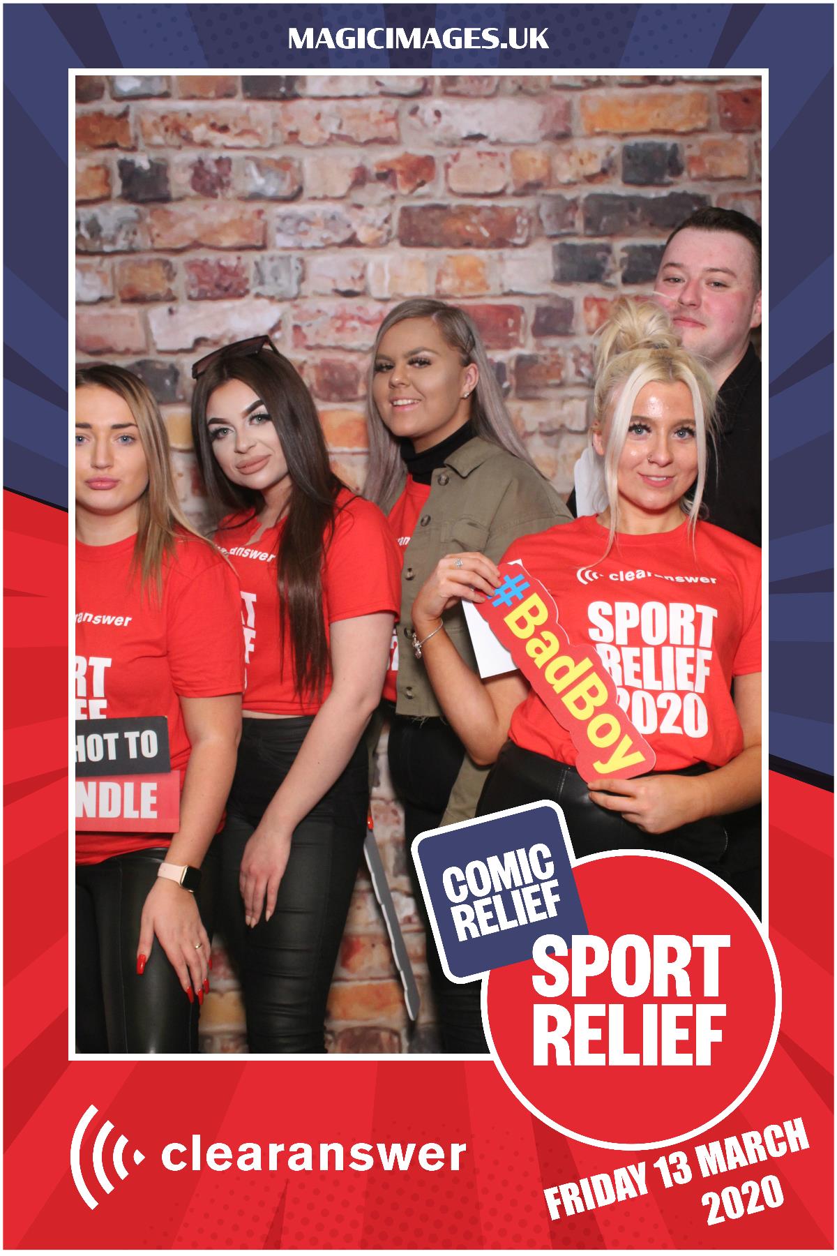Clear Answer Sport Relief | View more photos from the event at gallery.magicimages.uk/u/MagicImages/Clear-Answer-Sport-Relief
